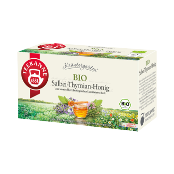 Willi Dungl Bio Salbei­ Thymian­ Honig, Kraeutertee, Teebeutel im Kuvert, 28g